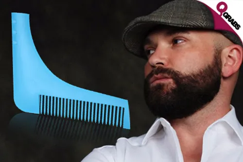 From QR19 Grooming done right with a Beard Shaper with Comb! (Up to QR78 Value)